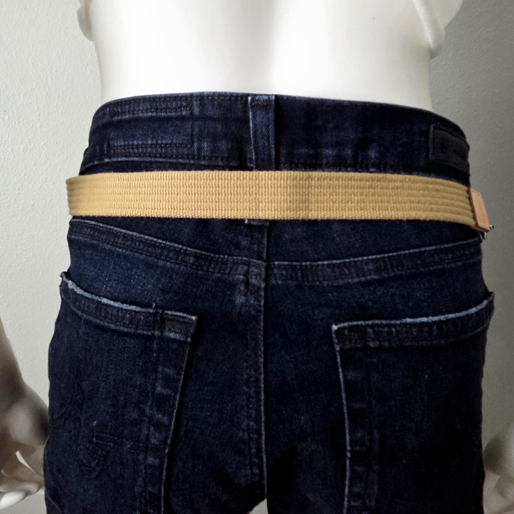 Coach Y2K Logo Fanny Pack Belt Bag, Neutral Tan Canvas & Leather Babe Vibes - Picture 15 of 16